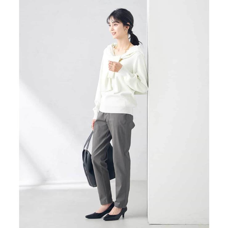 【洗える/UVカット】Vネックパフスリーブニット | a.v.v【WOMEN】 | 詳細画像38 