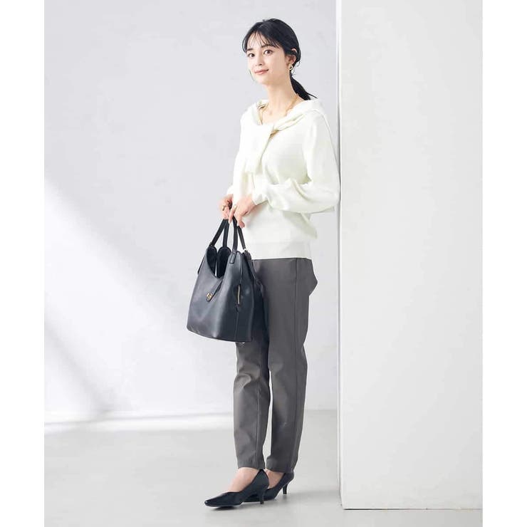 【洗える/UVカット】Vネックパフスリーブニット | a.v.v【WOMEN】 | 詳細画像39 