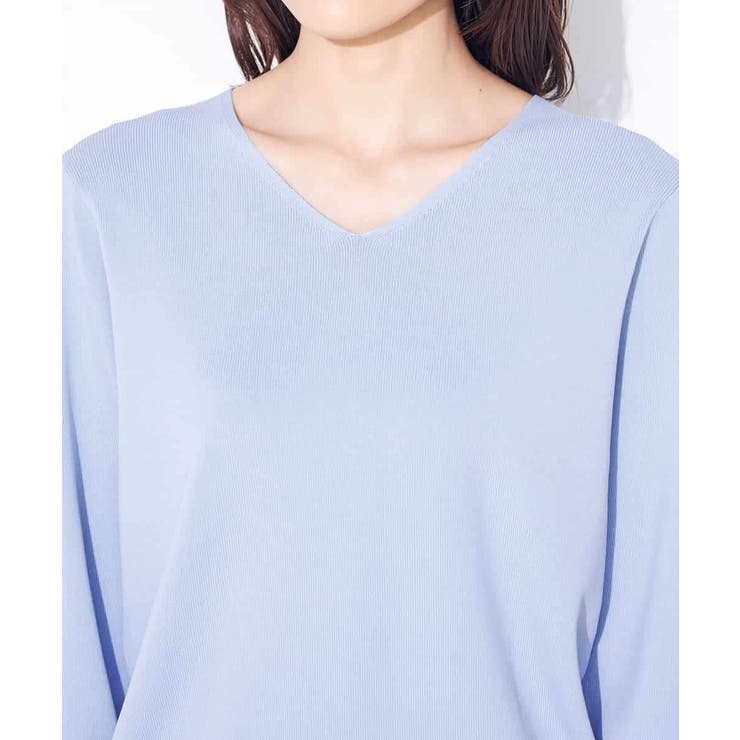 【洗える/UVカット/WEB限定カラー】Vネックパフスリーブニット | a.v.v【WOMEN】 | 詳細画像29 