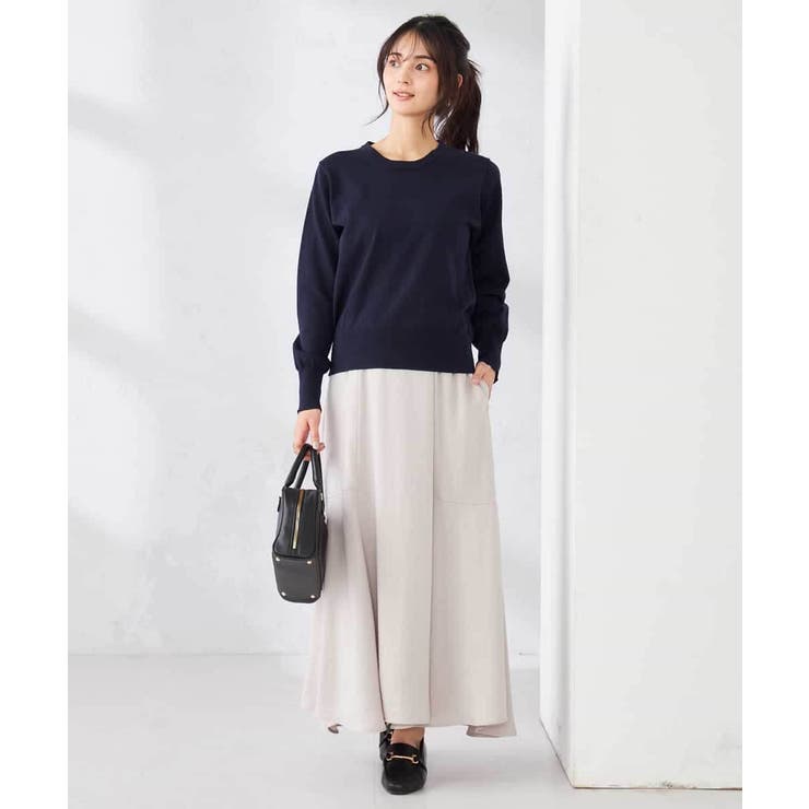 【2WAY】レース衿付ニットプルオーバー | a.v.v【WOMEN】 | 詳細画像10 