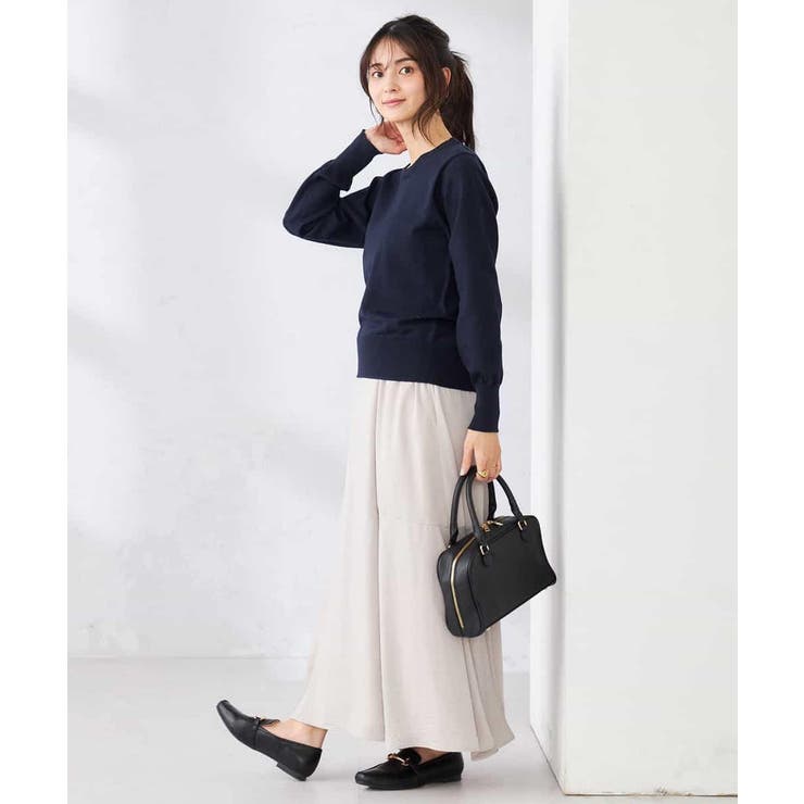 【2WAY】レース衿付ニットプルオーバー | a.v.v【WOMEN】 | 詳細画像11 