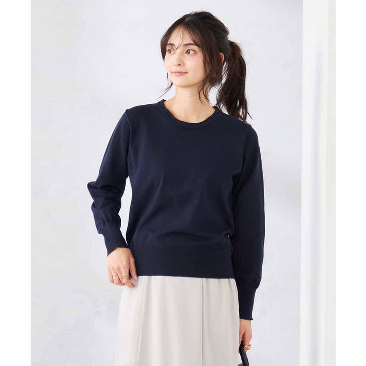 【2WAY】レース衿付ニットプルオーバー | a.v.v【WOMEN】 | 詳細画像12 