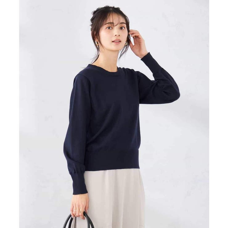 【2WAY】レース衿付ニットプルオーバー | a.v.v【WOMEN】 | 詳細画像13 