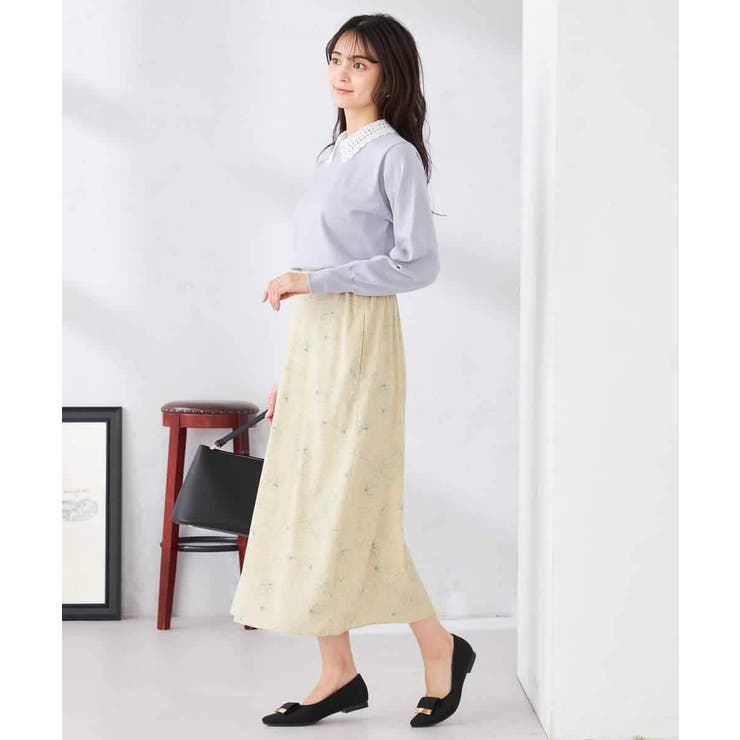 【2WAY】レース衿付ニットプルオーバー | a.v.v【WOMEN】 | 詳細画像19 