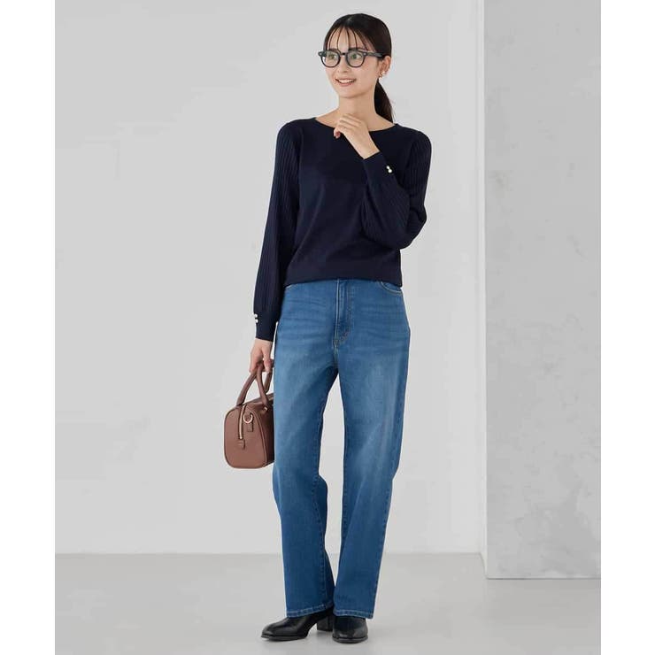 プリーツスリーブニット | a.v.v【WOMEN】 | 詳細画像18 