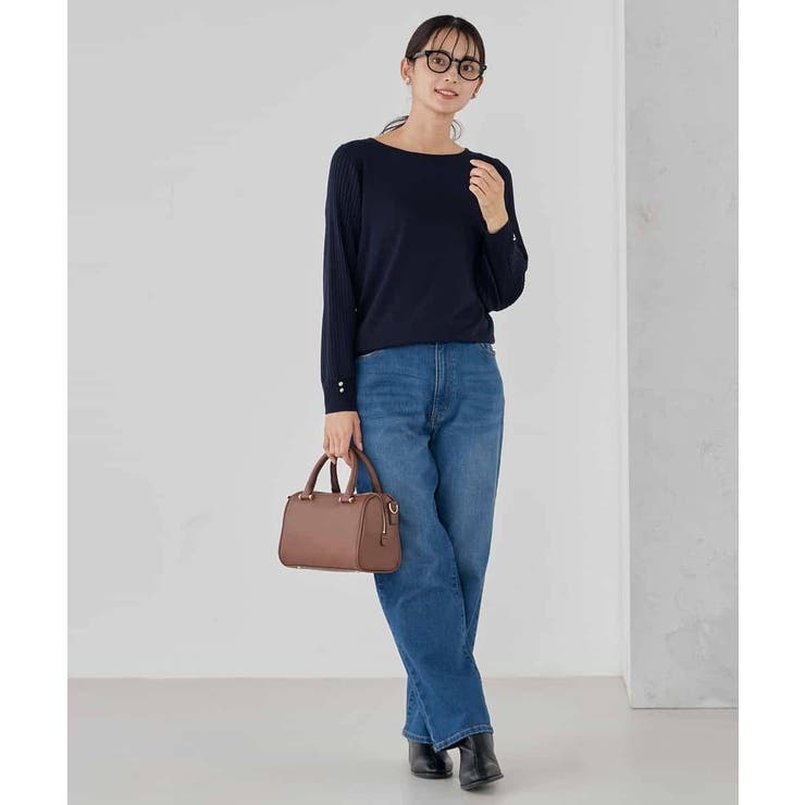 プリーツスリーブニット | a.v.v【WOMEN】 | 詳細画像22 