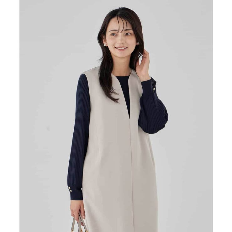 プリーツスリーブニット | a.v.v【WOMEN】 | 詳細画像24 