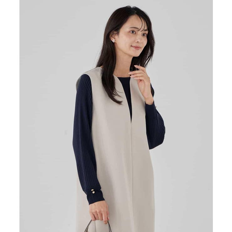 プリーツスリーブニット | a.v.v【WOMEN】 | 詳細画像25 