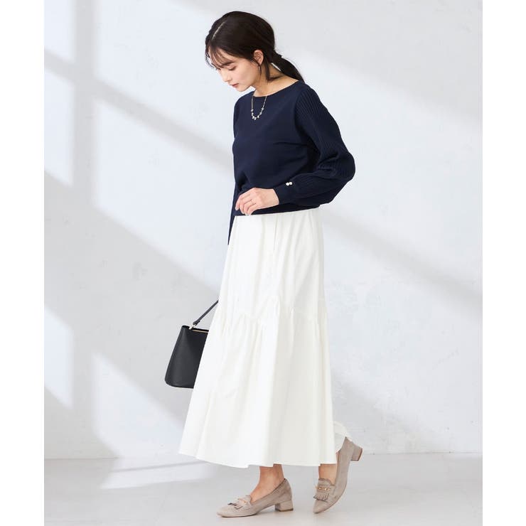 プリーツスリーブニット | a.v.v【WOMEN】 | 詳細画像38 