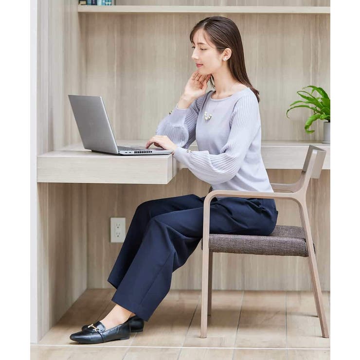 プリーツスリーブニット | a.v.v【WOMEN】 | 詳細画像41 