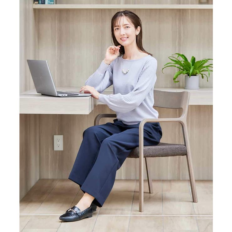 プリーツスリーブニット | a.v.v【WOMEN】 | 詳細画像43 