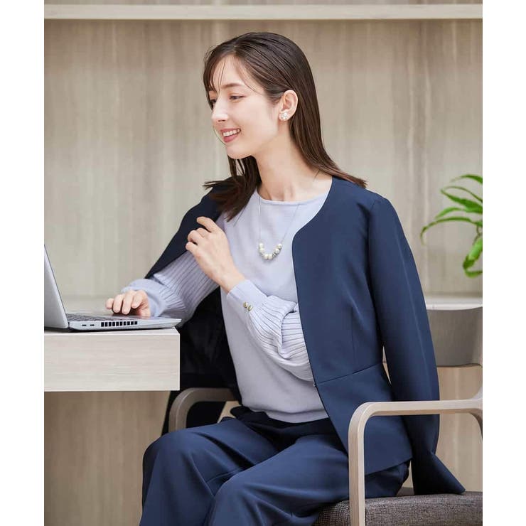 プリーツスリーブニット | a.v.v【WOMEN】 | 詳細画像45 