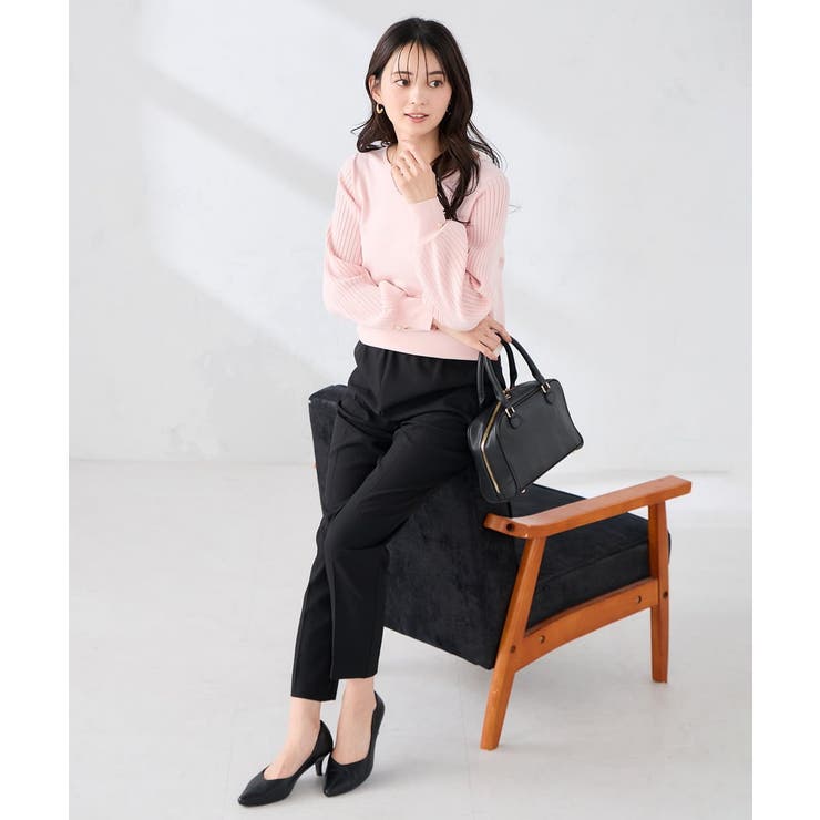 プリーツスリーブニット | a.v.v【WOMEN】 | 詳細画像5 