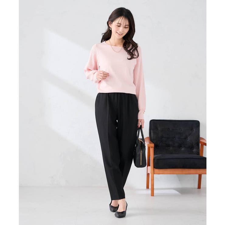 プリーツスリーブニット | a.v.v【WOMEN】 | 詳細画像6 