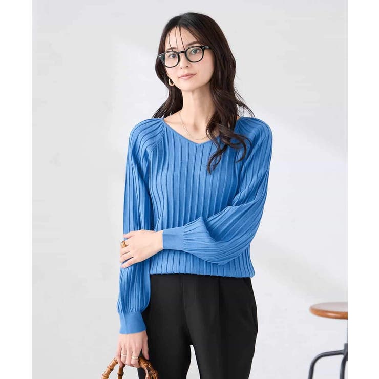 【洗える/UVカット】プリーツライクニット | a.v.v【WOMEN】 | 詳細画像9 