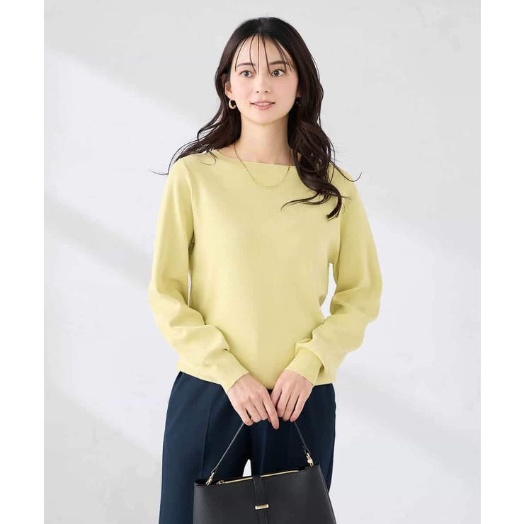 【WEB限定/洗える/UVカット】ボートネックパフスリーブニット | a.v.v【WOMEN】 | 詳細画像29 