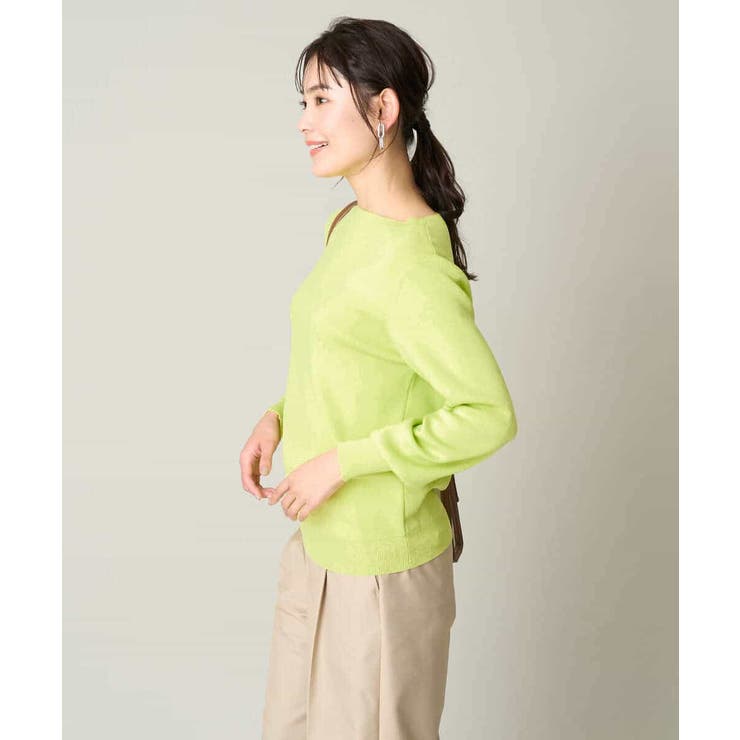 【UV CUT】ボートネックパフスリーブニット | a.v.v【WOMEN】 | 詳細画像25 