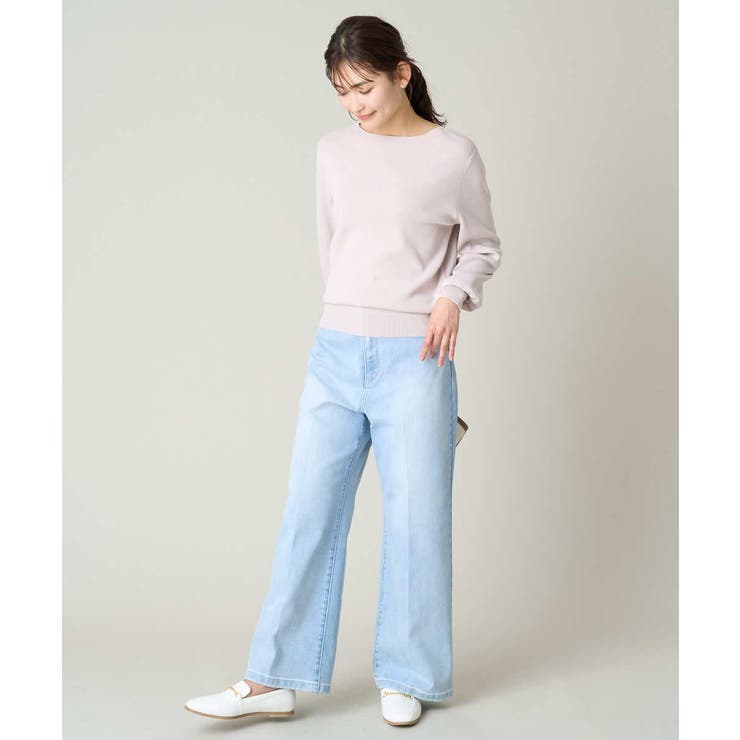 【UV CUT】ボートネックパフスリーブニット | a.v.v【WOMEN】 | 詳細画像71 