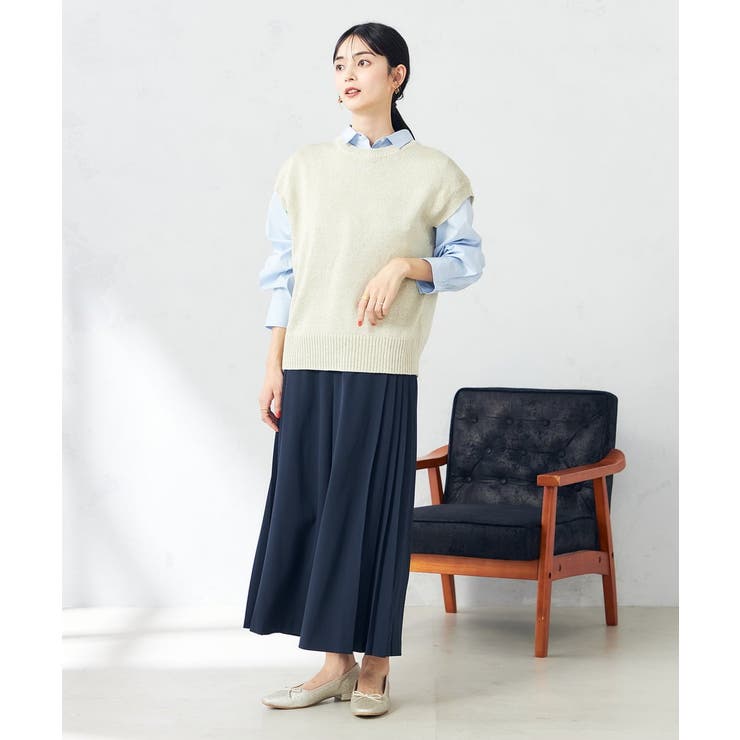 ラメリリヤンニットベスト | a.v.v【WOMEN】 | 詳細画像17 