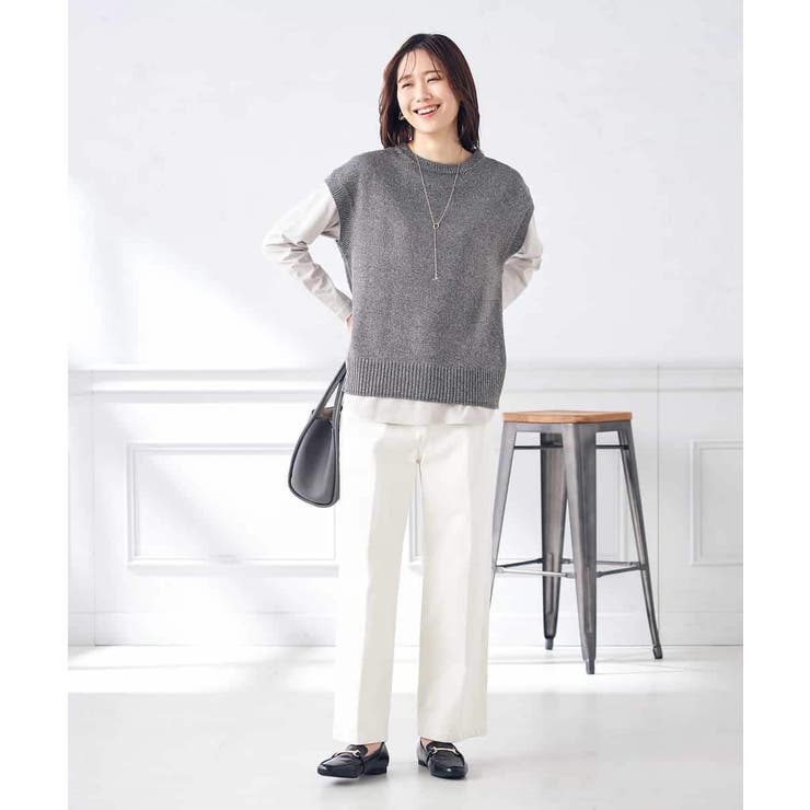 ラメリリヤンニットベスト | a.v.v【WOMEN】 | 詳細画像22 