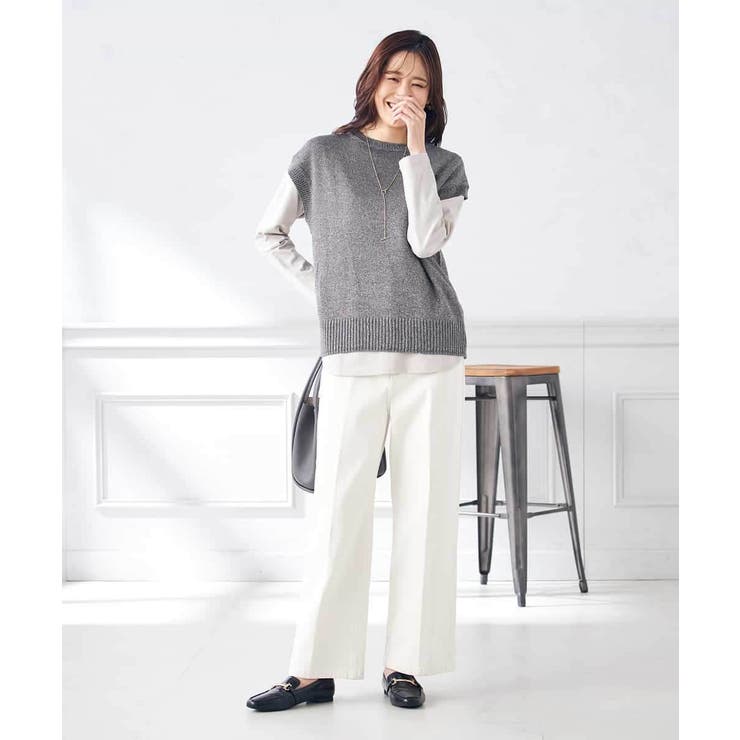 ラメリリヤンニットベスト | a.v.v【WOMEN】 | 詳細画像25 