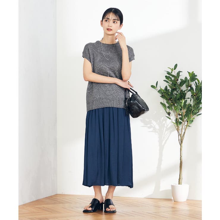 ラメリリヤンニットベスト | a.v.v【WOMEN】 | 詳細画像32 