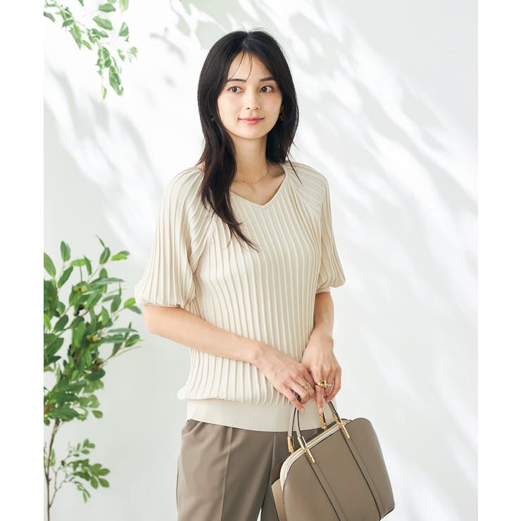 プリーツライクニット | a.v.v【WOMEN】 | 詳細画像19 