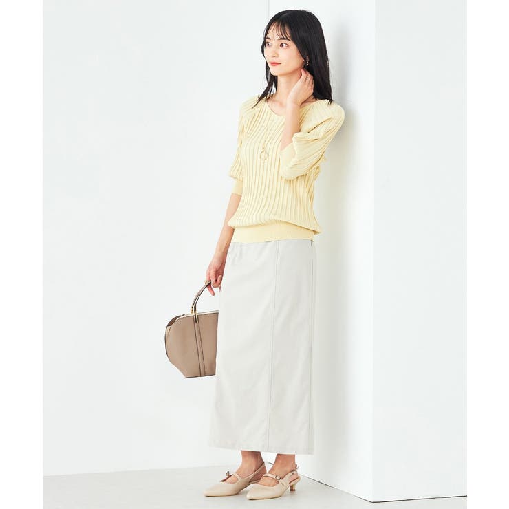 プリーツライクニット | a.v.v【WOMEN】 | 詳細画像4 