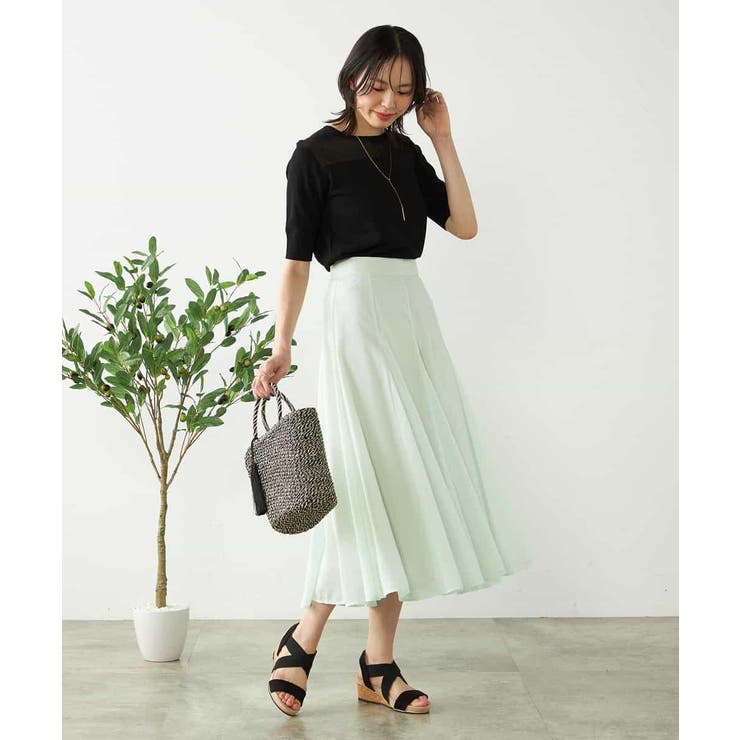 デコルテシアーニット | a.v.v【WOMEN】 | 詳細画像10 