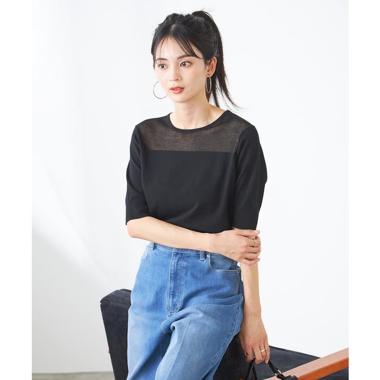 デコルテシアーニット | a.v.v【WOMEN】 | 詳細画像14 