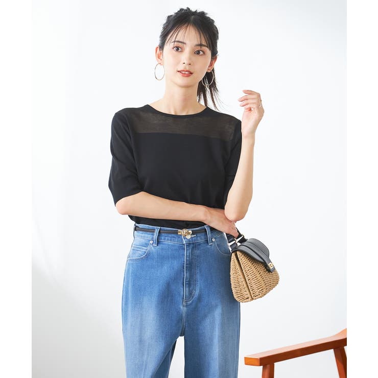 デコルテシアーニット | a.v.v【WOMEN】 | 詳細画像15 