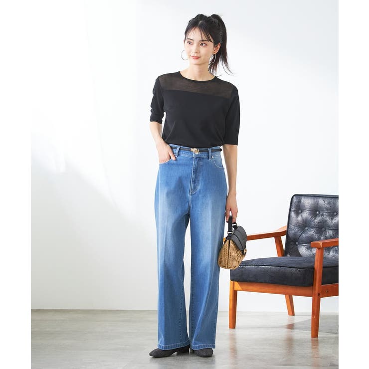 デコルテシアーニット | a.v.v【WOMEN】 | 詳細画像17 