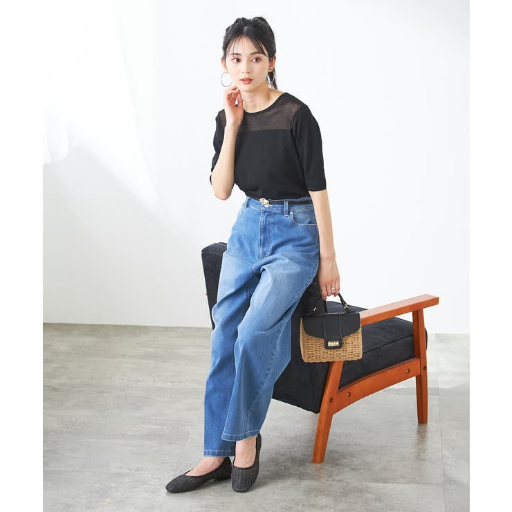 デコルテシアーニット | a.v.v【WOMEN】 | 詳細画像18 