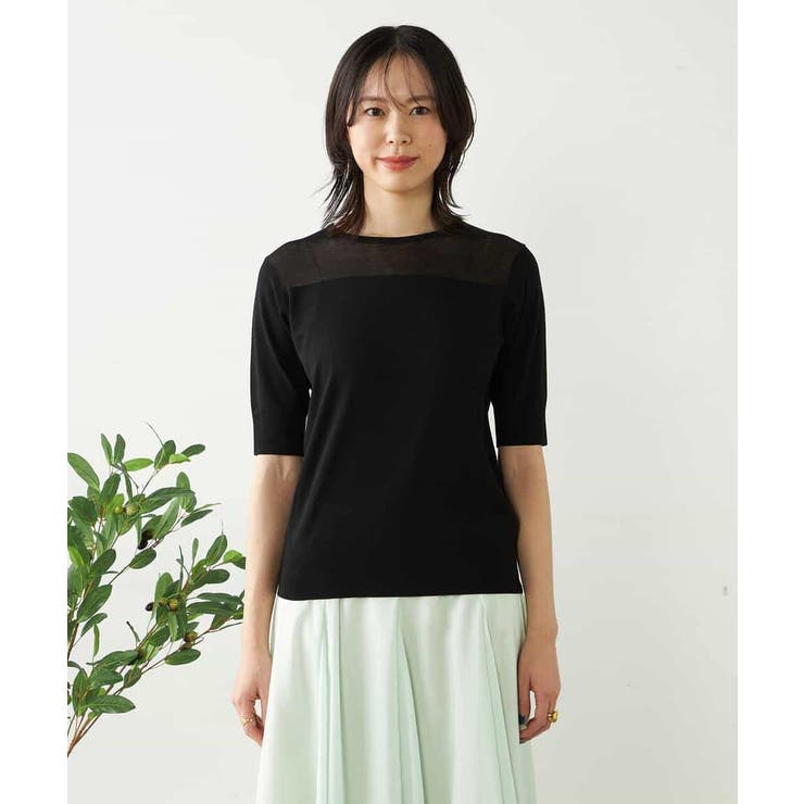 デコルテシアーニット | a.v.v【WOMEN】 | 詳細画像19 