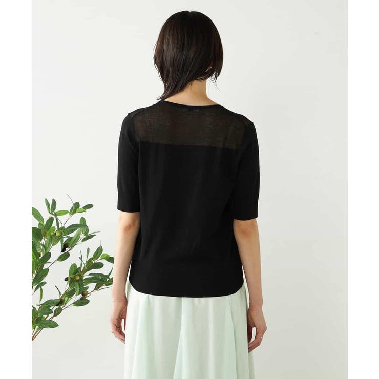 デコルテシアーニット | a.v.v【WOMEN】 | 詳細画像21 