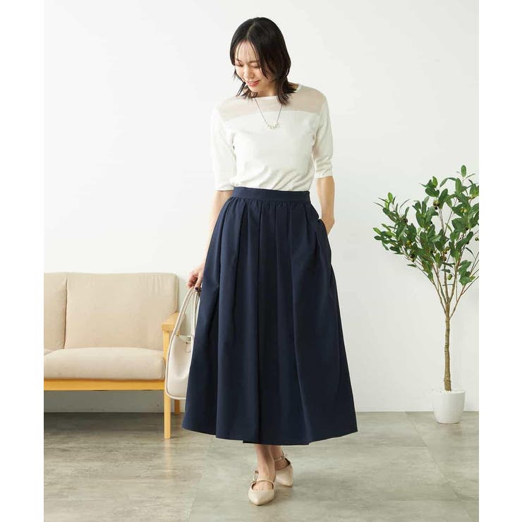 デコルテシアーニット | a.v.v【WOMEN】 | 詳細画像4 