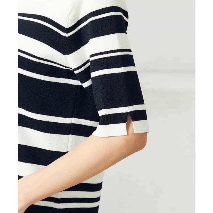 【接触冷感/UVカット/洗える】クルーネック美ラクるサマーニット | a.v.v【WOMEN】 | 詳細画像40 