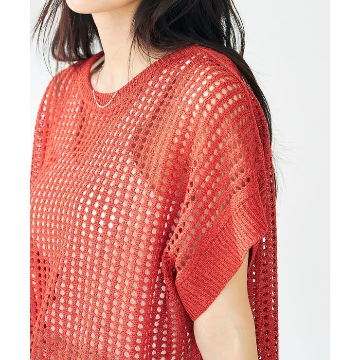 ラメメッシュサマーニット | a.v.v【WOMEN】 | 詳細画像26 