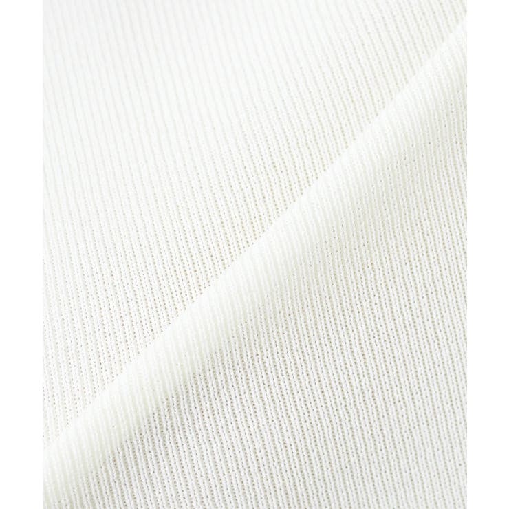 【接触冷感/UVカット/洗える】ボートネックハーフスリーブ美ラクるサマーニット | a.v.v【WOMEN】 | 詳細画像45 