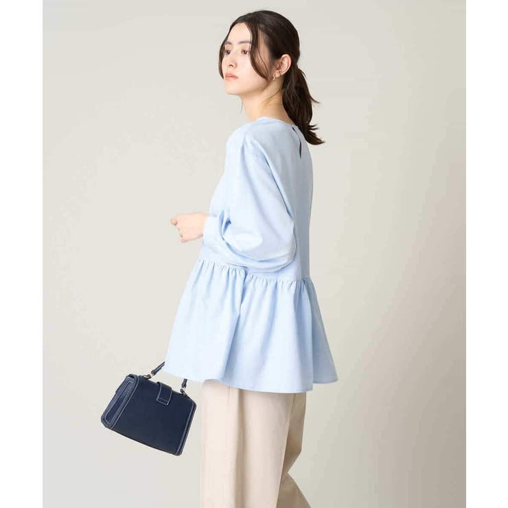 【2SET/洗える】ニットベスト＋ペプラムブラウス | a.v.v【WOMEN】 | 詳細画像26 