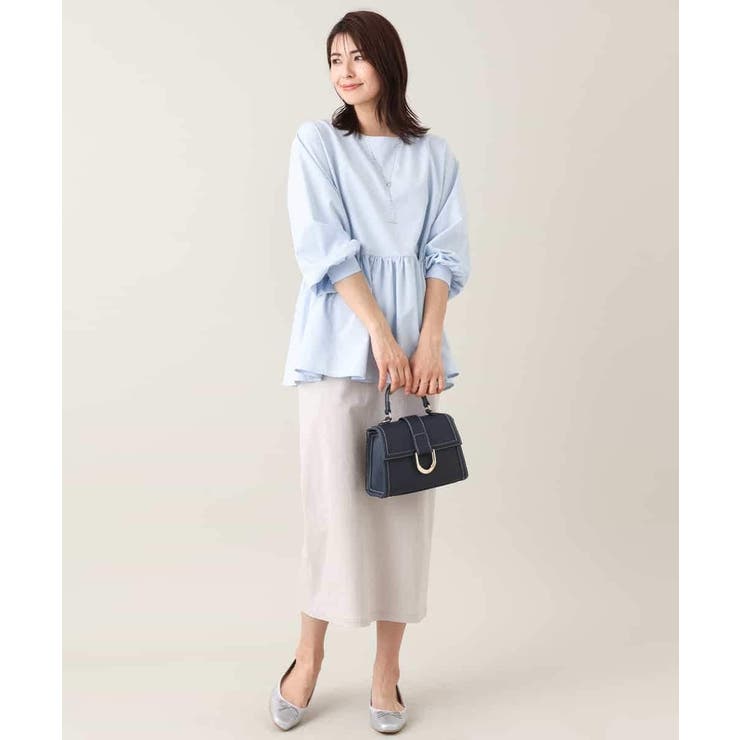 【2SET/洗える】ニットベスト＋ペプラムブラウス | a.v.v【WOMEN】 | 詳細画像31 