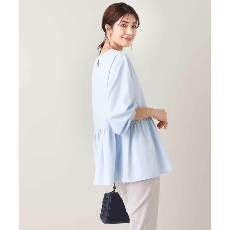 【2SET/洗える】ニットベスト＋ペプラムブラウス | a.v.v【WOMEN】 | 詳細画像33 