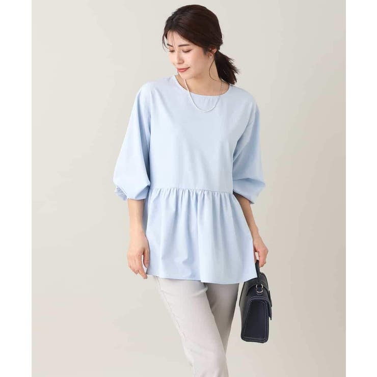 【2SET/洗える】ニットベスト＋ペプラムブラウス | a.v.v【WOMEN】 | 詳細画像34 