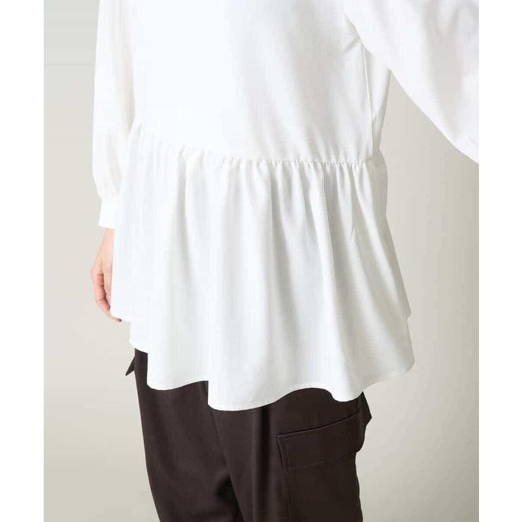 【2SET/洗える】ニットベスト＋ペプラムブラウス | a.v.v【WOMEN】 | 詳細画像54 