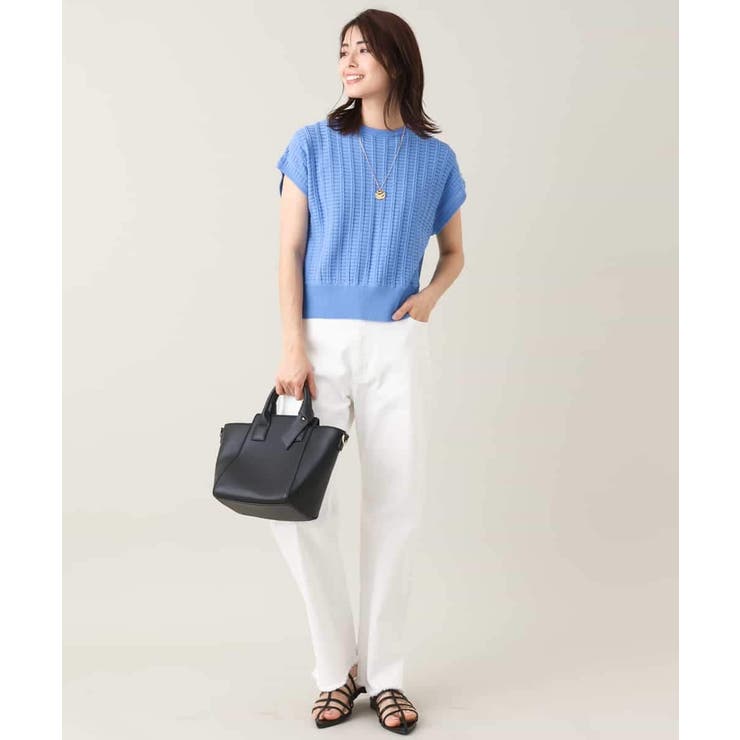 【2SET/洗える】ニットベスト＋ペプラムブラウス | a.v.v【WOMEN】 | 詳細画像69 