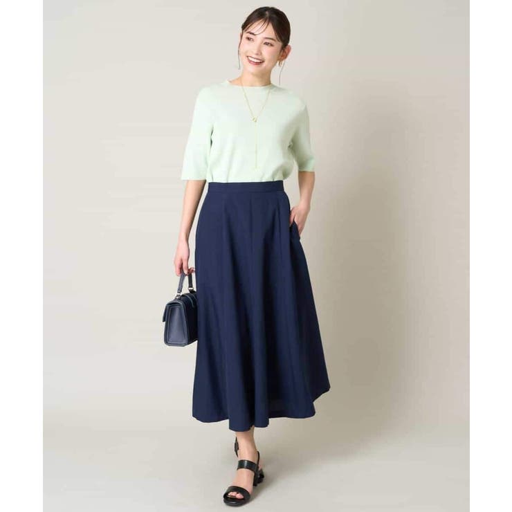 【洗える/UVカット】クルーネックニット | a.v.v【WOMEN】 | 詳細画像11 