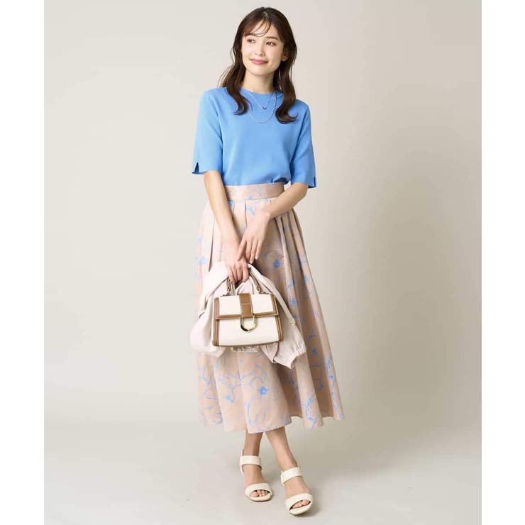 【洗える/UVカット】クルーネックニット | a.v.v【WOMEN】 | 詳細画像14 