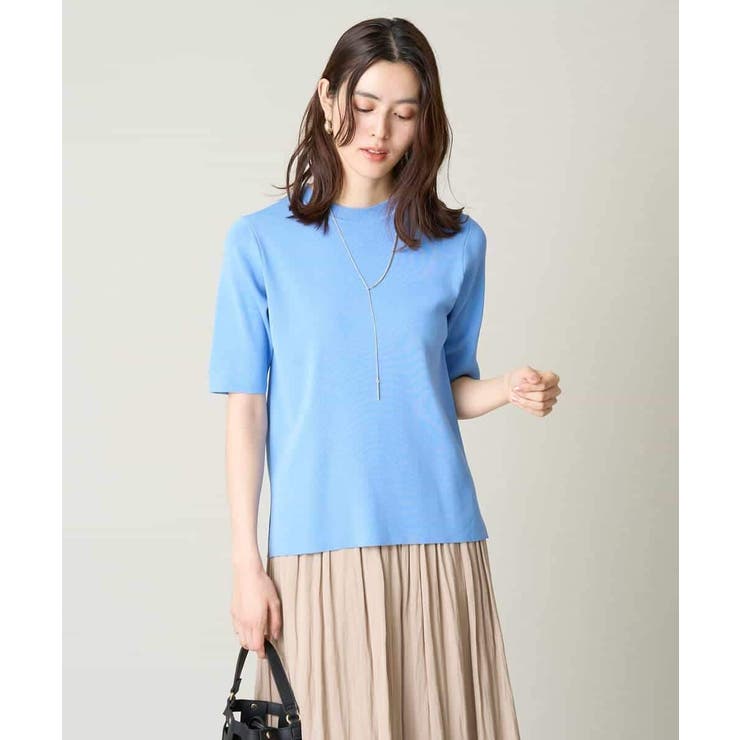 【洗える/UVカット】クルーネックニット | a.v.v【WOMEN】 | 詳細画像17 