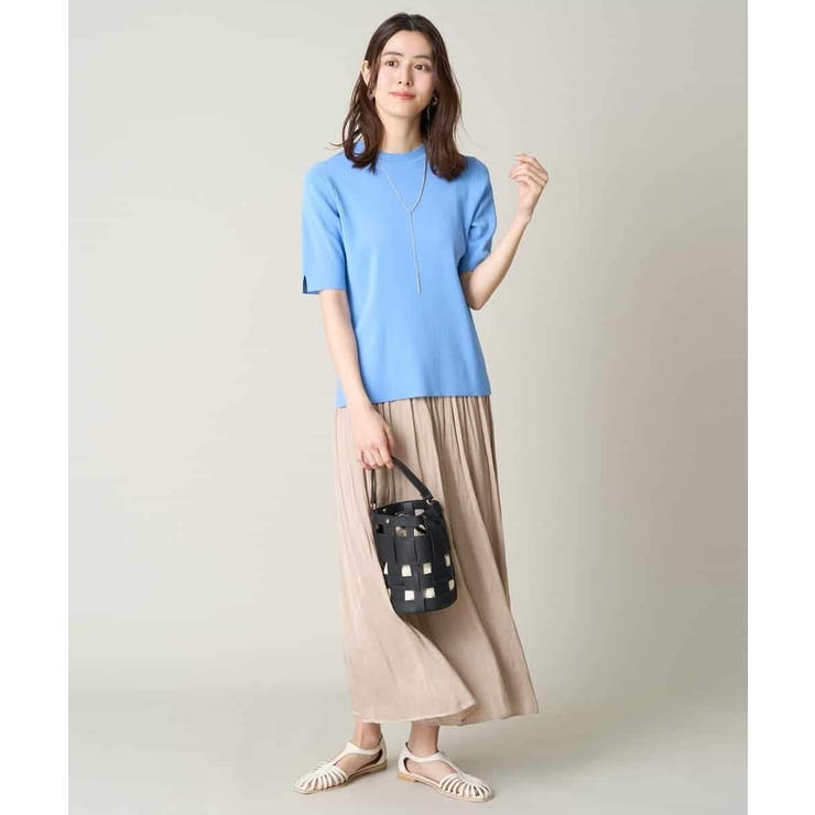 【洗える/UVカット】クルーネックニット | a.v.v【WOMEN】 | 詳細画像19 