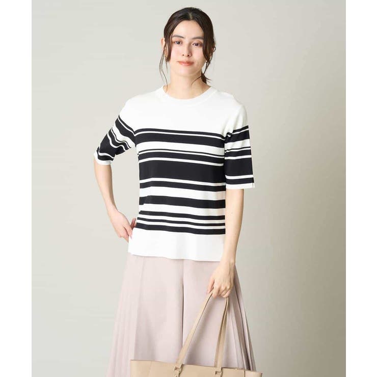 【洗える/UVカット】クルーネックニット | a.v.v【WOMEN】 | 詳細画像25 